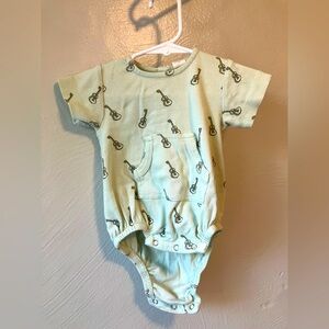 Guitar Print Kids One Piece